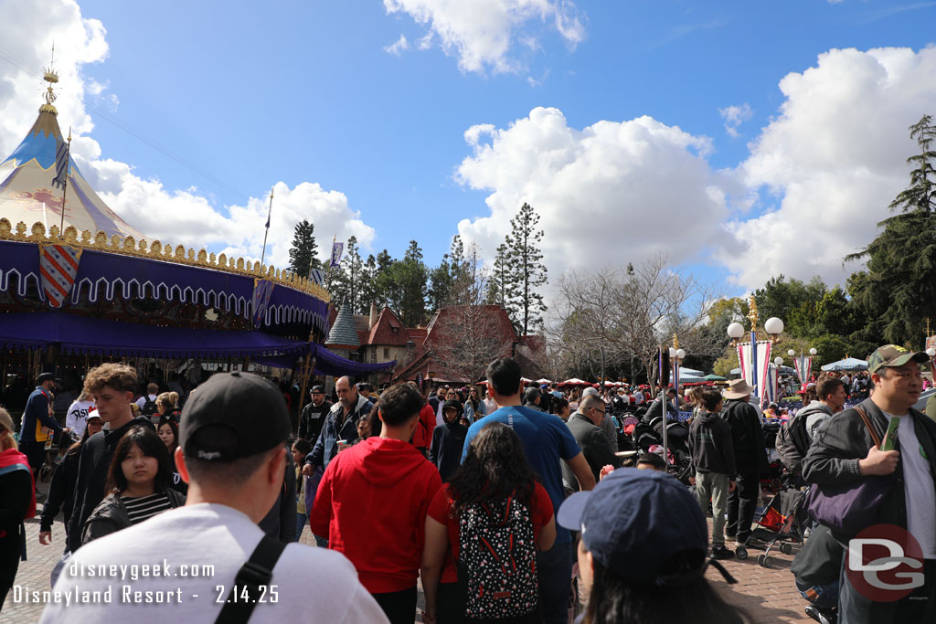 Fantasyland was a slow shuffle