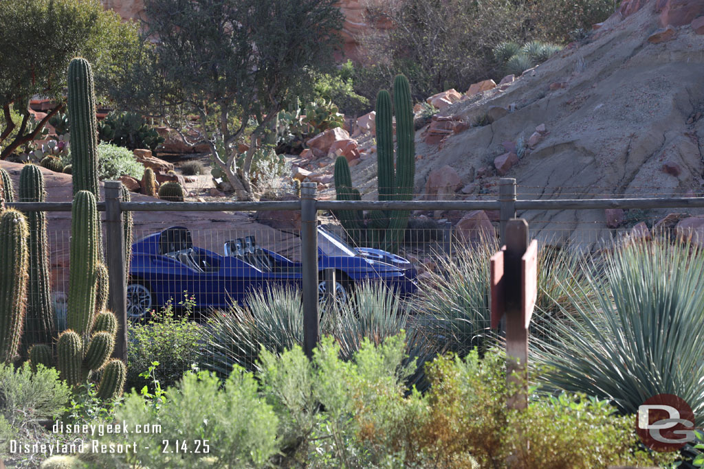 Radiator Springs Racers was down.  It appeared to be down more than it was operating today and when it was open the waits were well into triple digits.  I saw 180 min a couple of times.