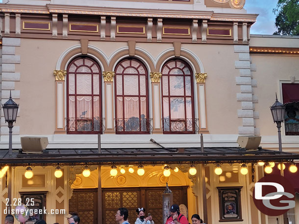 The Opera House sign is removed for renovation.  Assuming it will be modified for the new show.