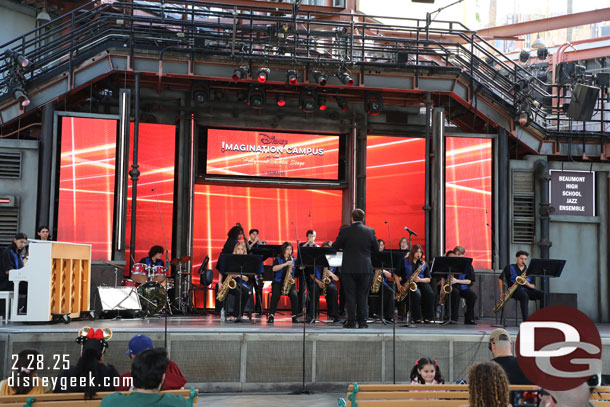 Beaumont High School Jazz Ensemble performing