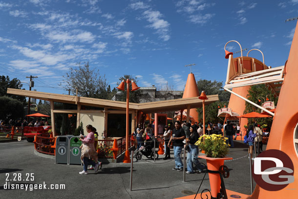 The Cozy Cone this afternoon