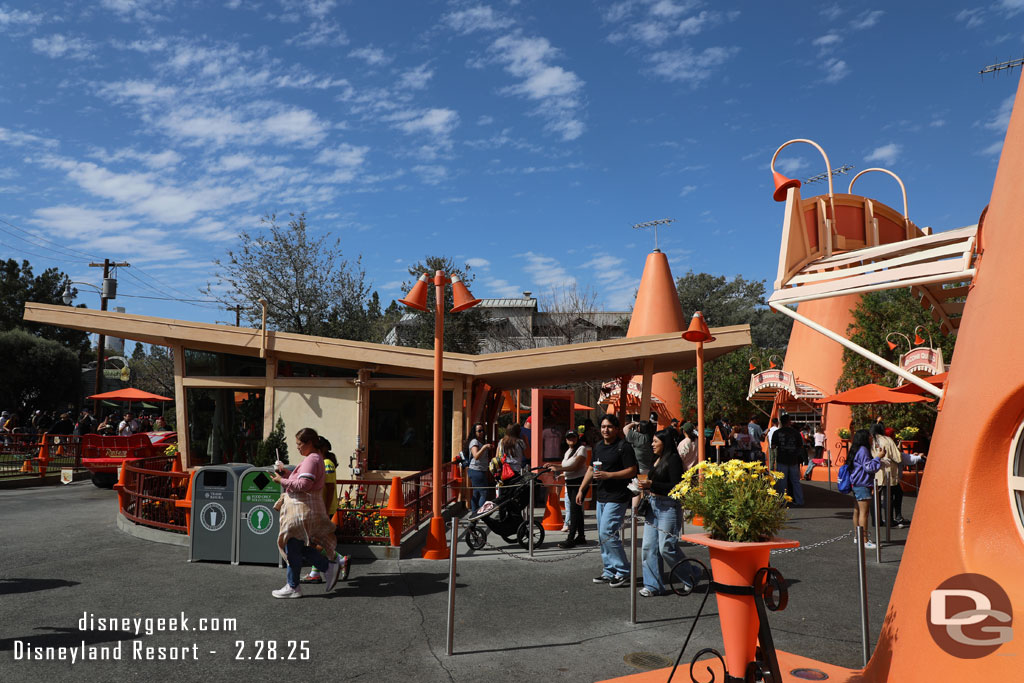 The Cozy Cone this afternoon