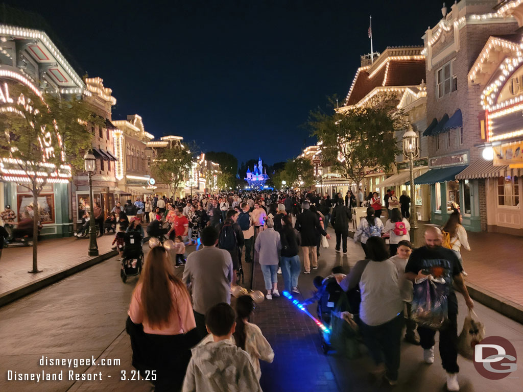 8:20pm - Main Street USA
