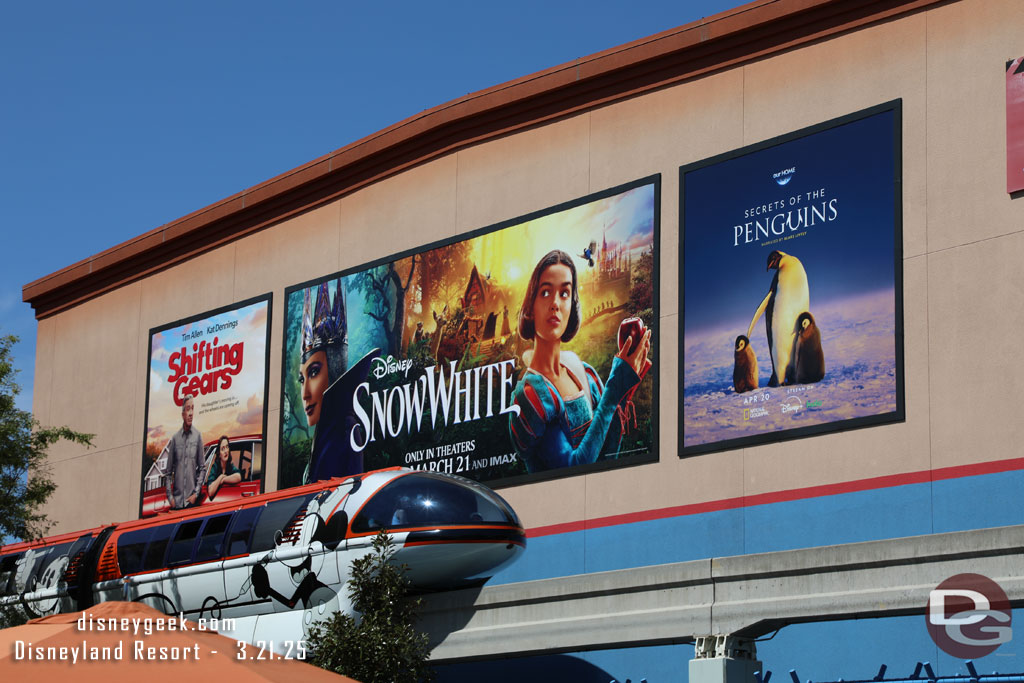 Current Hollywood Land billboards