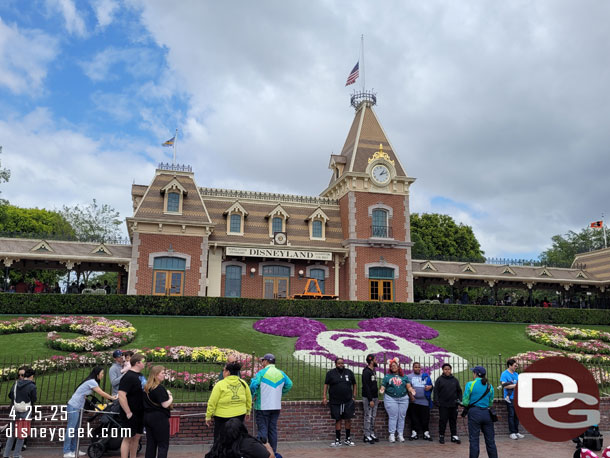 1:13pm - Arrived at Disneyland