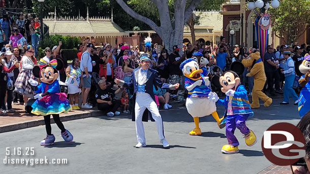 The March arriving in Town Square