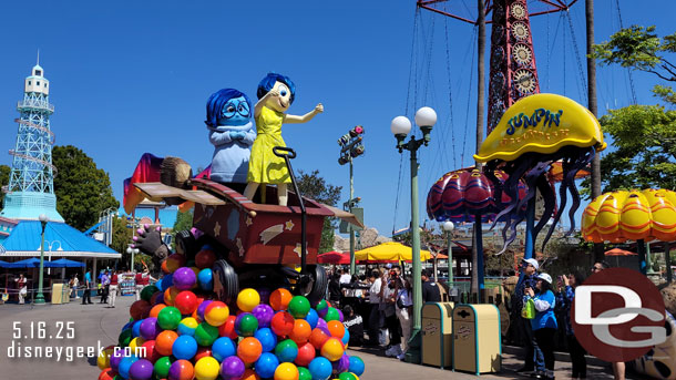 Inside Out in Better Together: A Pixar Pals Celebration Parade