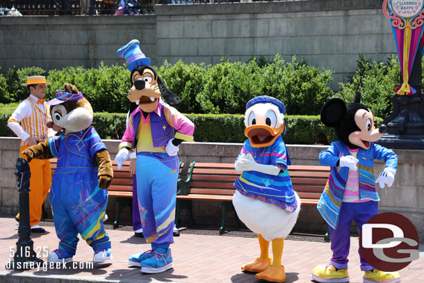 Mickey Mouse, Donald Duck, Goofy and Dale