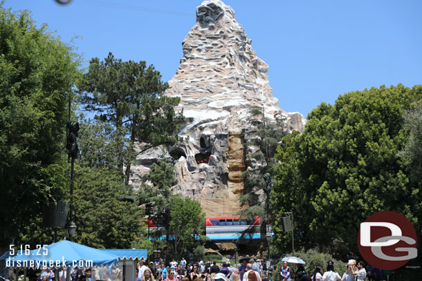 The Matterhorn is closed for renovation.