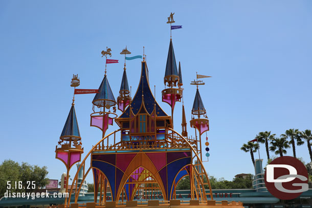 Each turret represents an original land and has icons from the land.