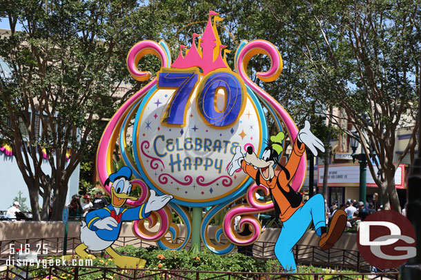 The Buena Vista 70th Anniversary photo op