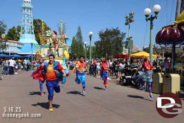 Final float of Better Together: A Pixar Pals Celebration Parade