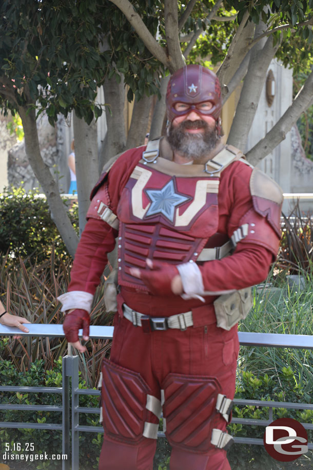 Red Guardian Alexei Shostakov from the Thunderbolts in Avengers Campus