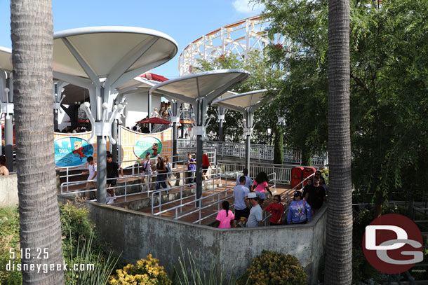 Incredicoaster had a 20 min wait.