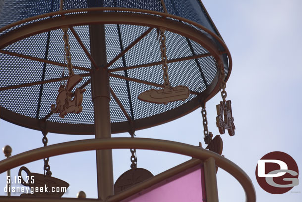 A closer look at the Fantasyland Turret