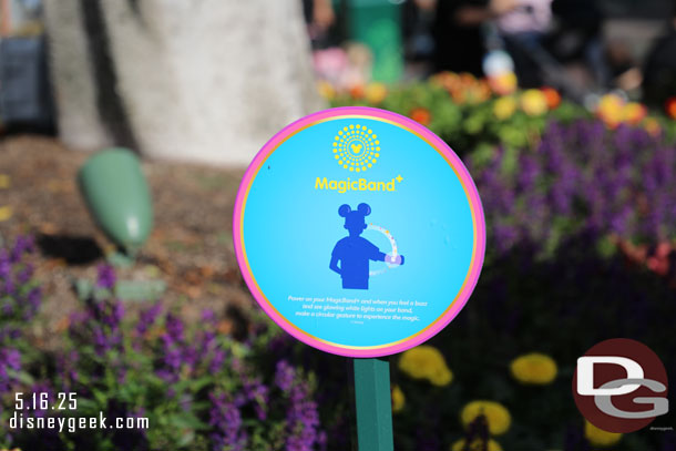Each photo op can be activated with a Magic Band+