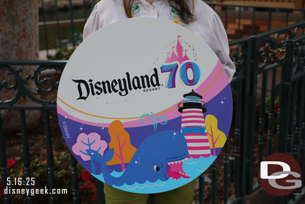 A Disneyland 70 Photo Prop at Storybook Land Canal Boats