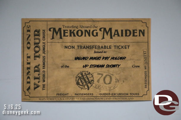 The back of the card.