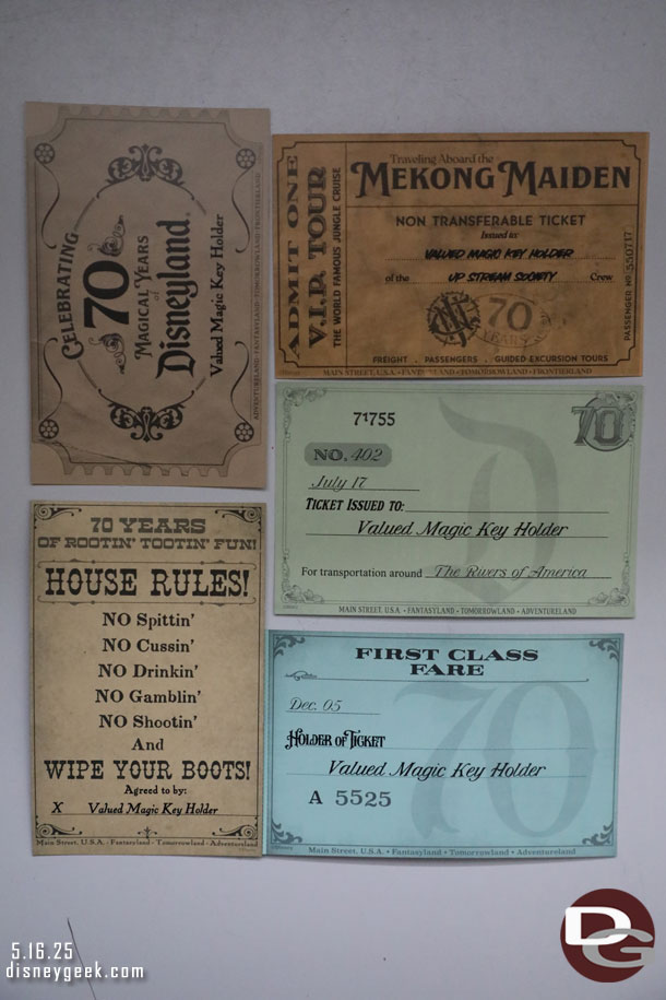 The back of the cards.
