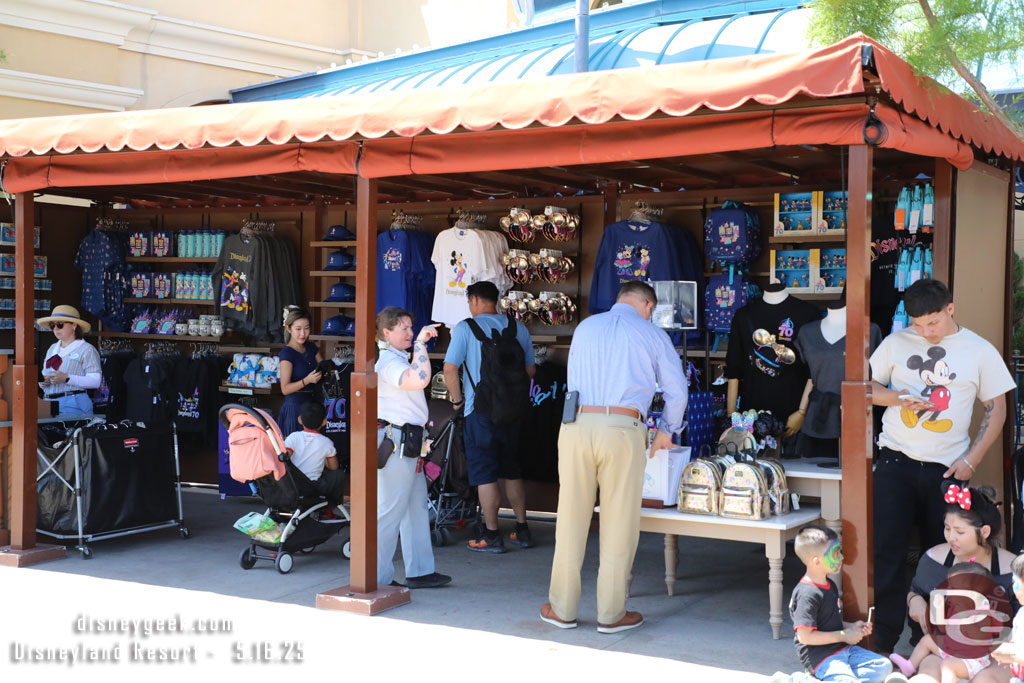 70th Anniversary merchandise