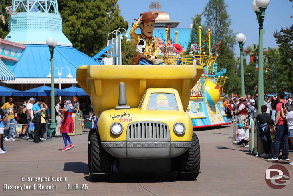 Toy Story in Better Together: A Pixar Pals Celebration Parade