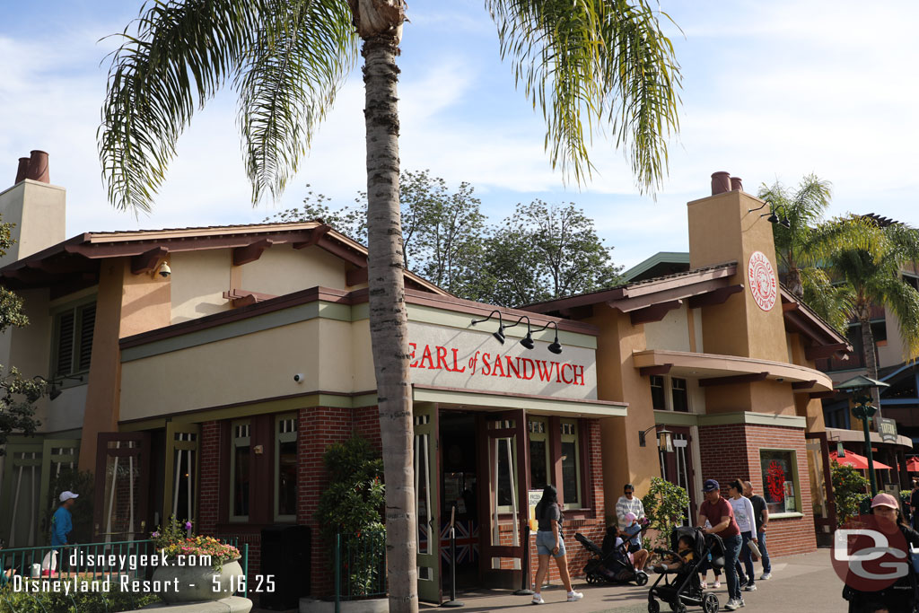 Earl of Sandwich is still open for business.