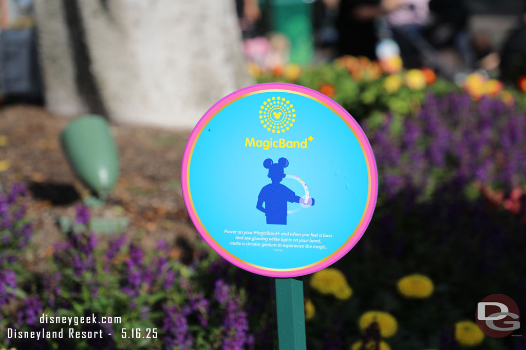 Each photo op can be activated with a Magic Band+