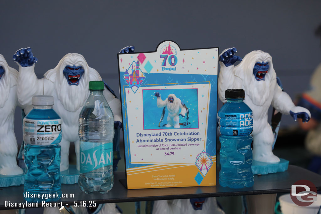 Harold sipper for Disneyland 70th