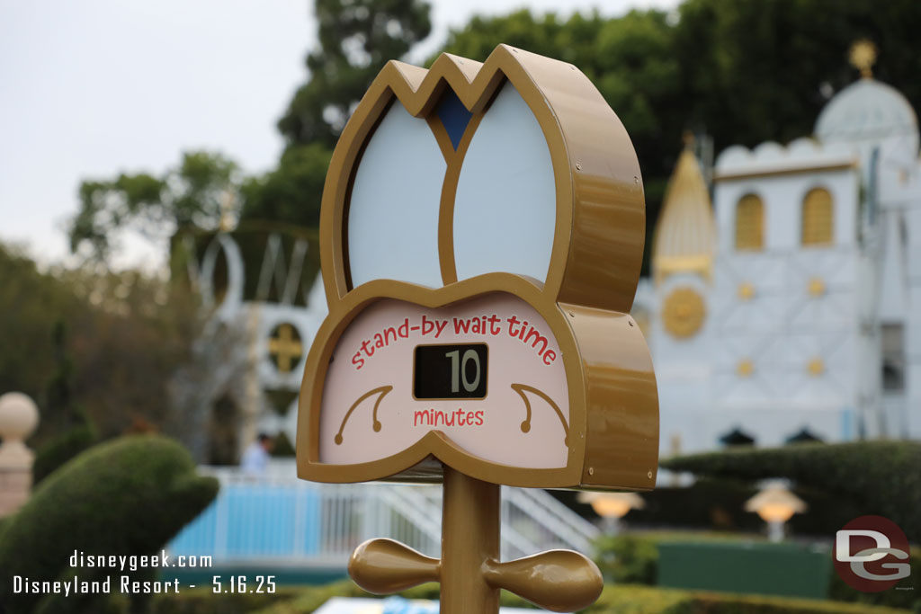 6:39pm - 10 minute posted wait for it