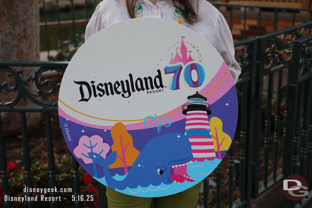 A Disneyland 70 Photo Prop at Storybook Land Canal Boats