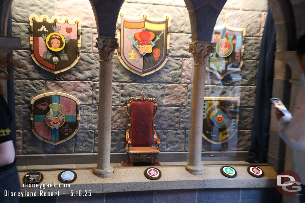 Here your band causes a shield to do something, no print out souvenir.