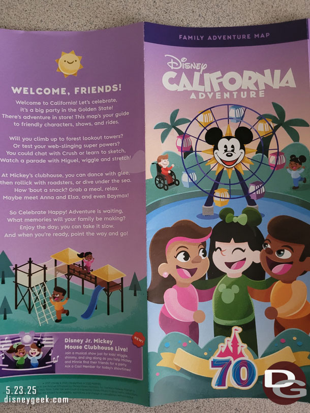 First up Disney California Adventure