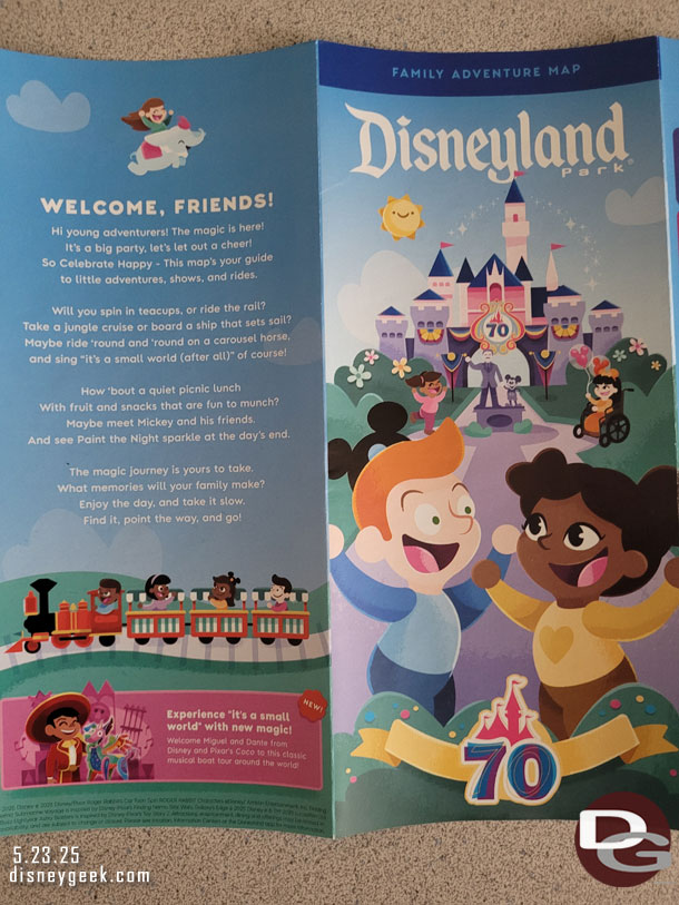 Disneyland map