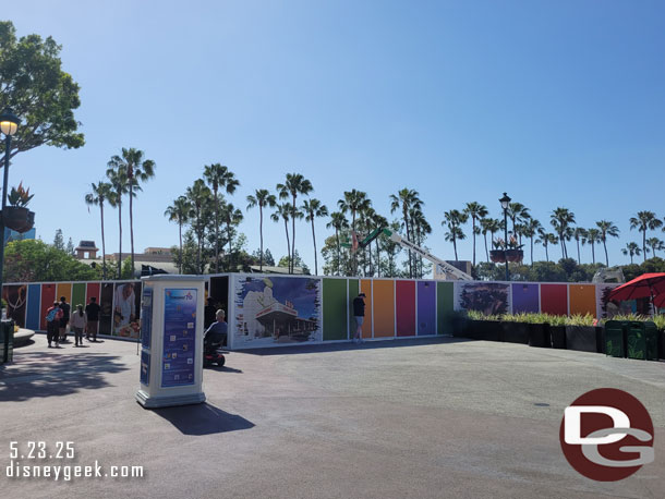 Tortilla Jo's is almost completely removed and the walls are out further than before.
