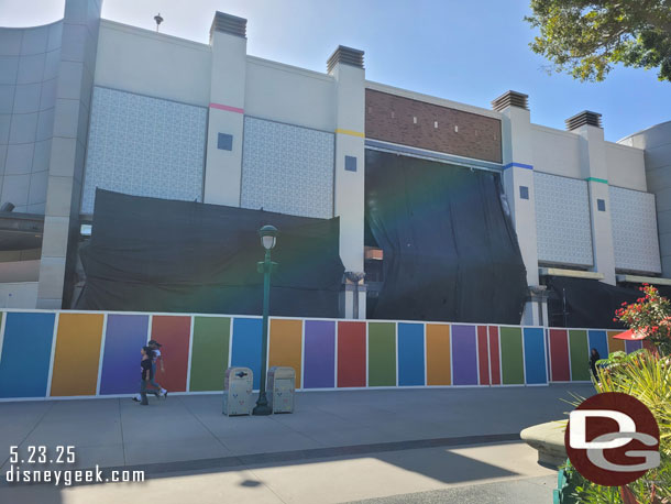 Not a lot of visible progress at the former ESPN Zone