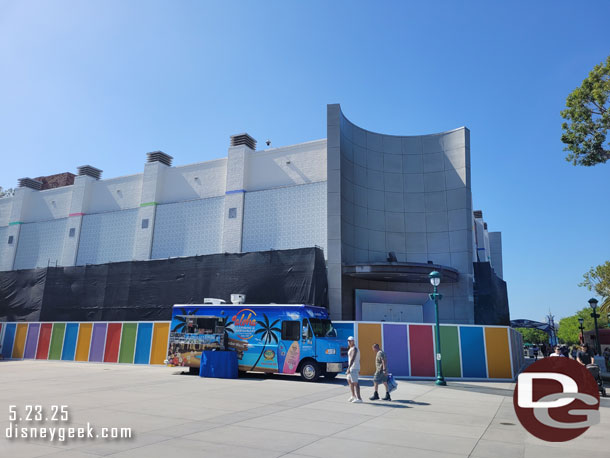 Wider view of the ESPN building