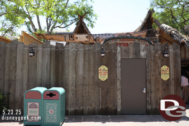 The Tiki Room renovation continues