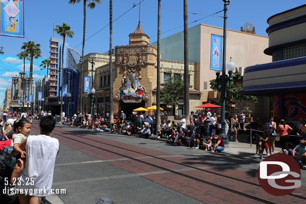 2:35pm found a spot for the 2:30 Better Together Parade