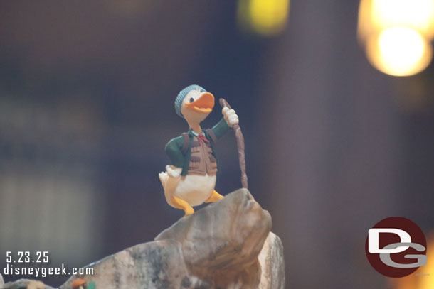 Donald hiking