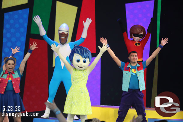 Joy along with the Incredibles