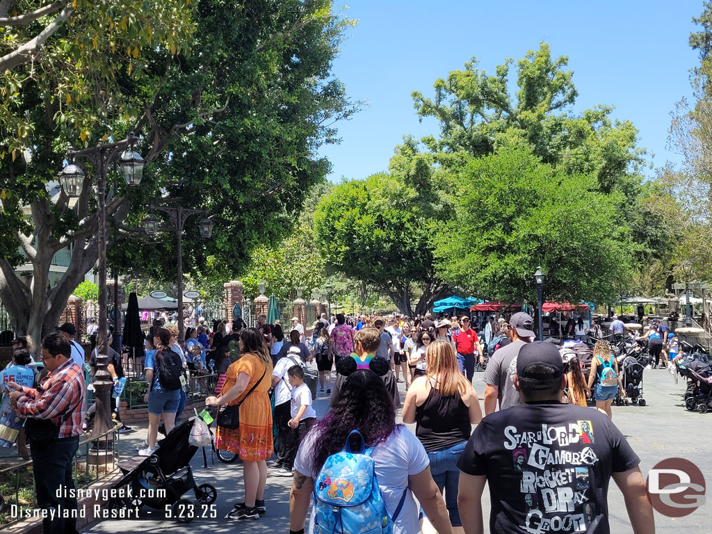 Walking through New Orleans Square