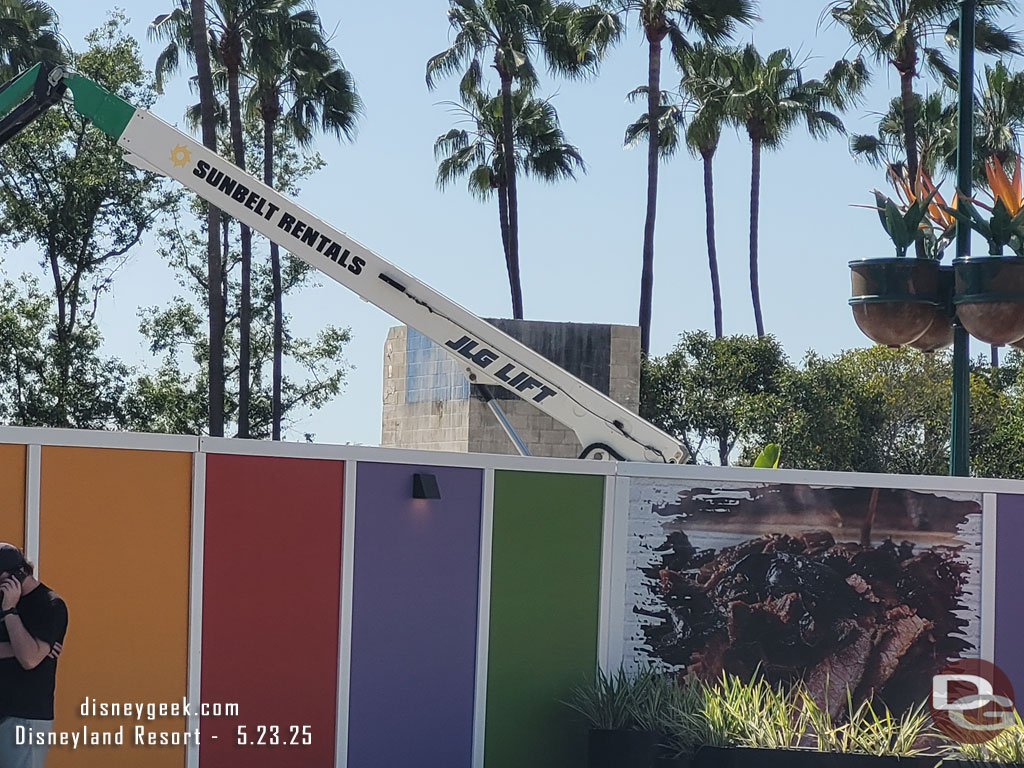 One structure remains. Was that a stairwell or elevator shaft?