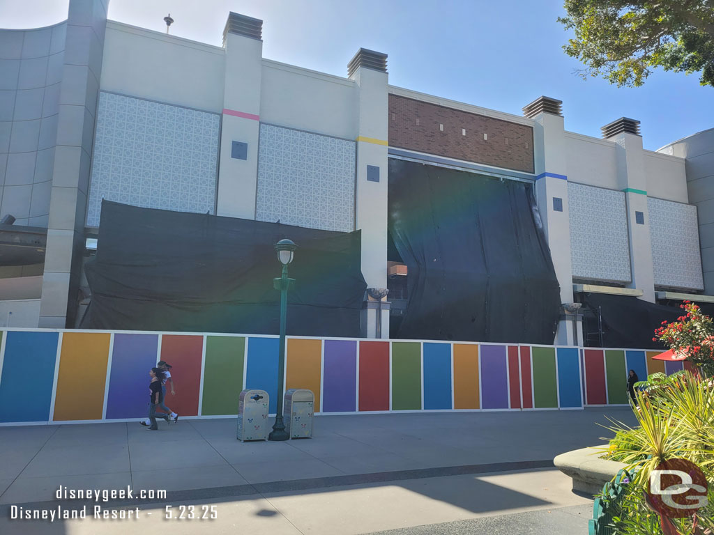 Not a lot of visible progress at the former ESPN Zone