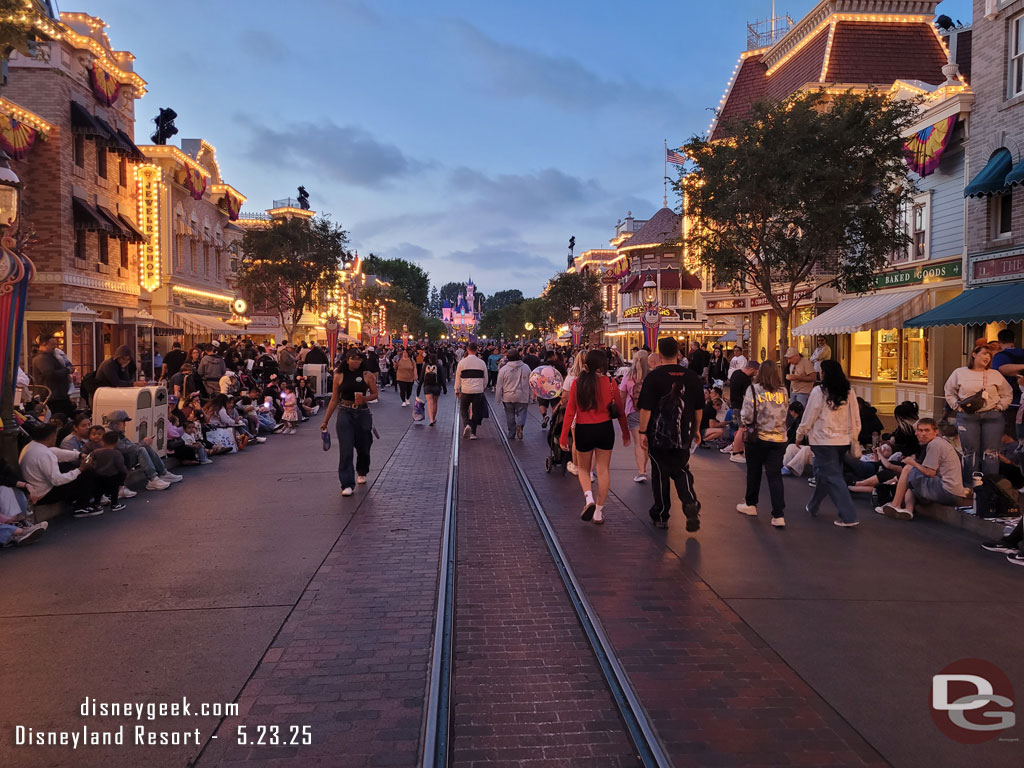 8:07pm - Main Street USA 