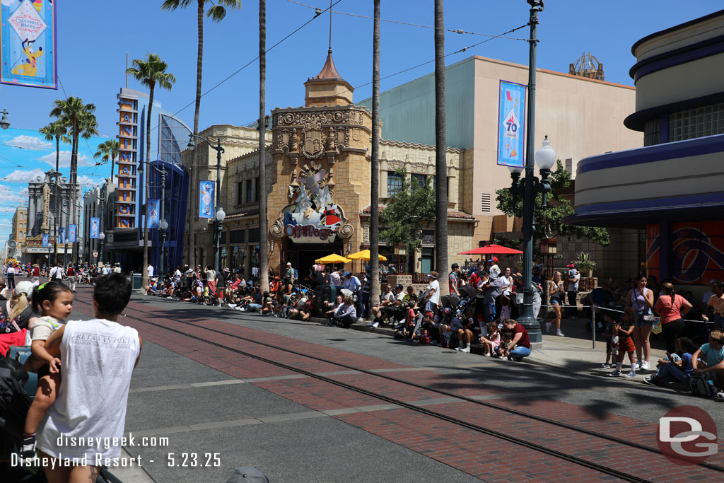 2:35pm found a spot for the 2:30 Better Together Parade