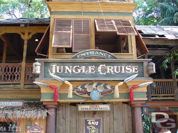 #20 - The Jungle Cruise Entrance