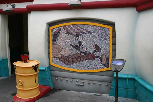 #26 - Walking further into Toontown we find this one by the restrooms