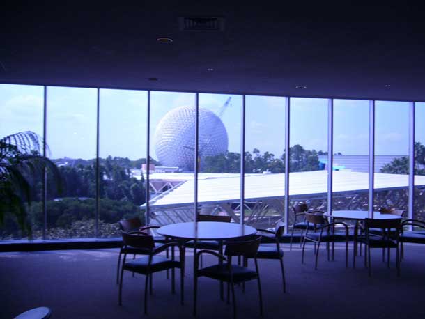 Looking out at Spaceship Earth