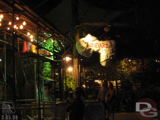 Animal Kingdom was open late and after traveling from the West Coast it was already after dark when they arrived.