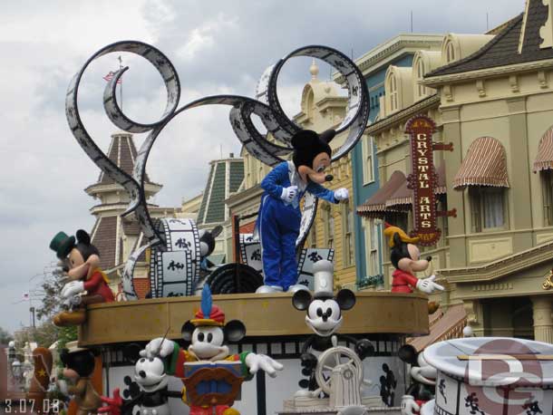 The same parade is still running over at the Magic Kingdom